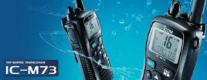 Icom M73 01 VHF Marine Transceiver PLUS handheld-0