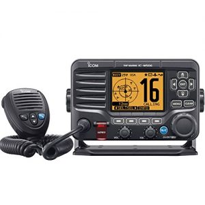 Icom M506 Fixed Mount VHF w/ Hailer, N2K, and front mic.-0